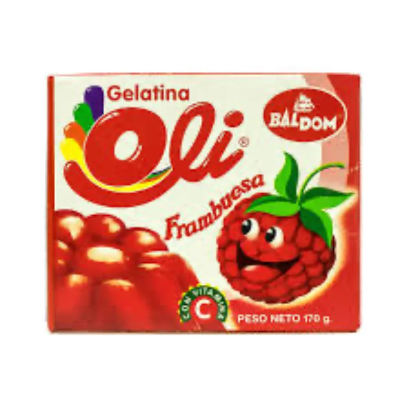 Gelatina Oli Frambuesa 85gr