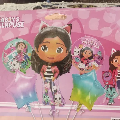 Set de globos Gaby y la casa de muñecas