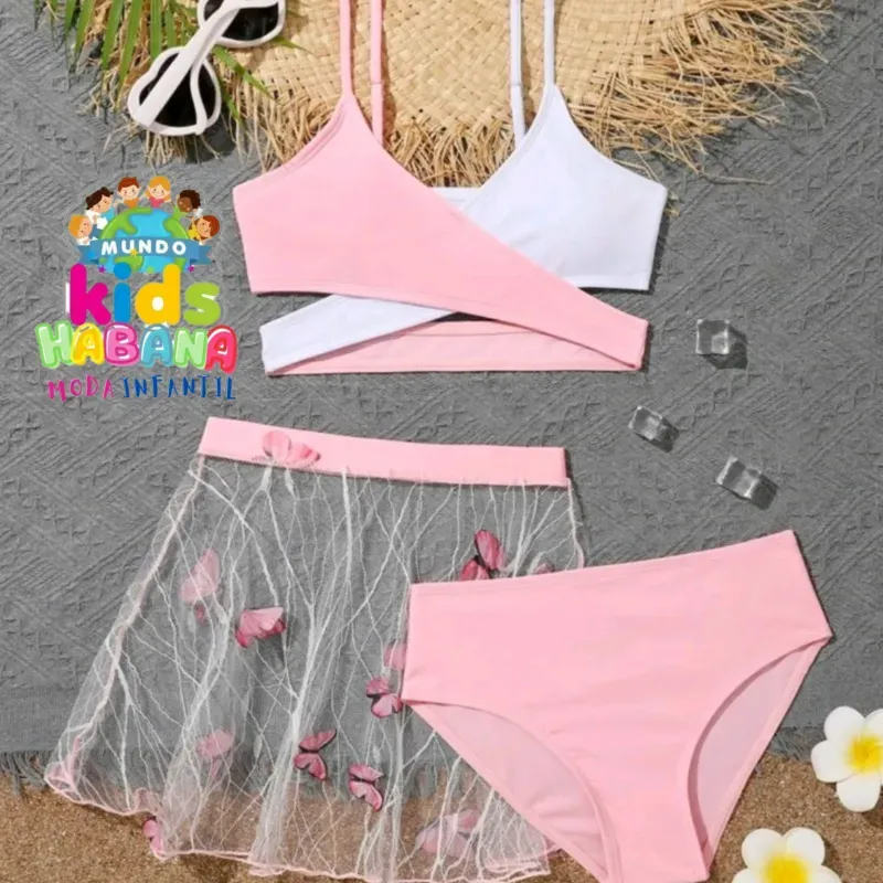 Traje de baño con saya