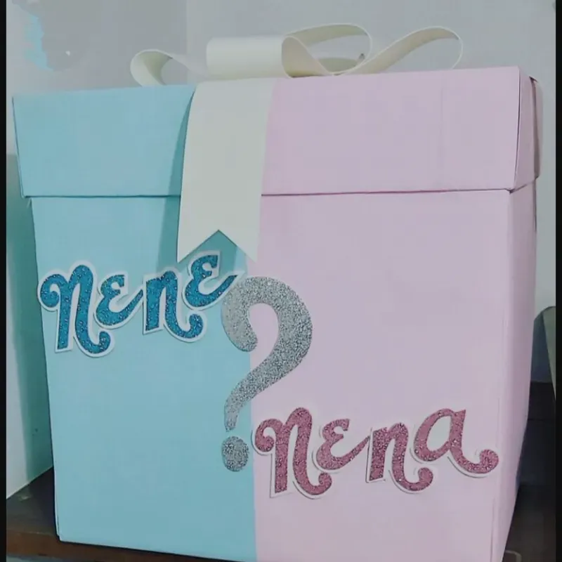 Caja gigante para revelación