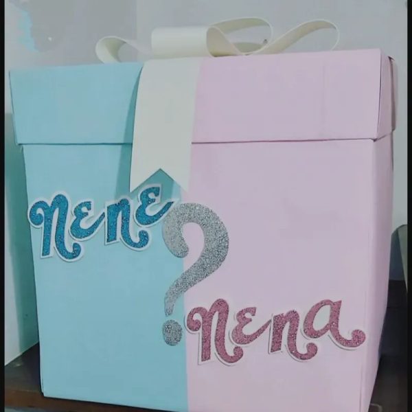 Caja gigante para revelación