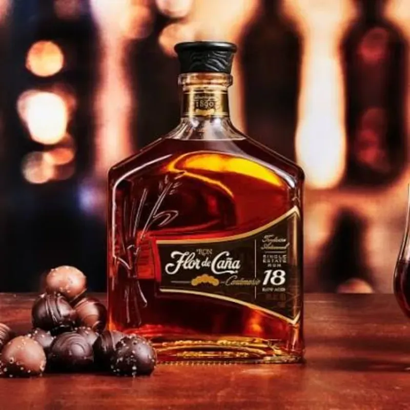 RON FLOR DE CAÑA 18 AÑOS CENTENARIO + ENERGIZANTES