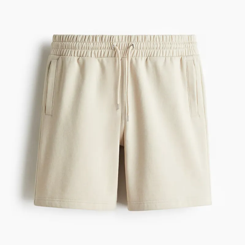 Short de felpa Beige