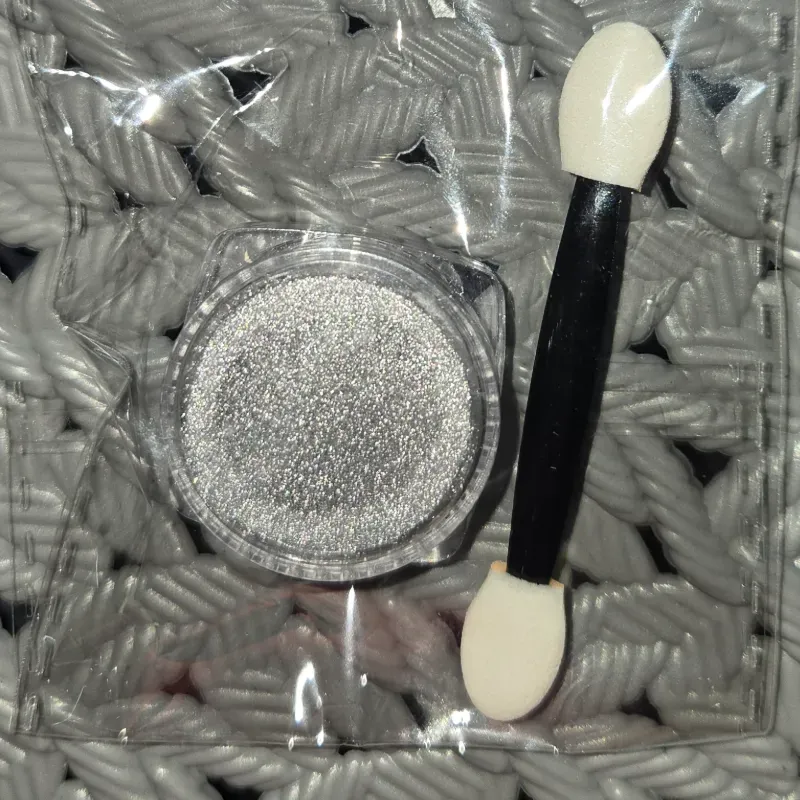 Efecto Espejo Plateado