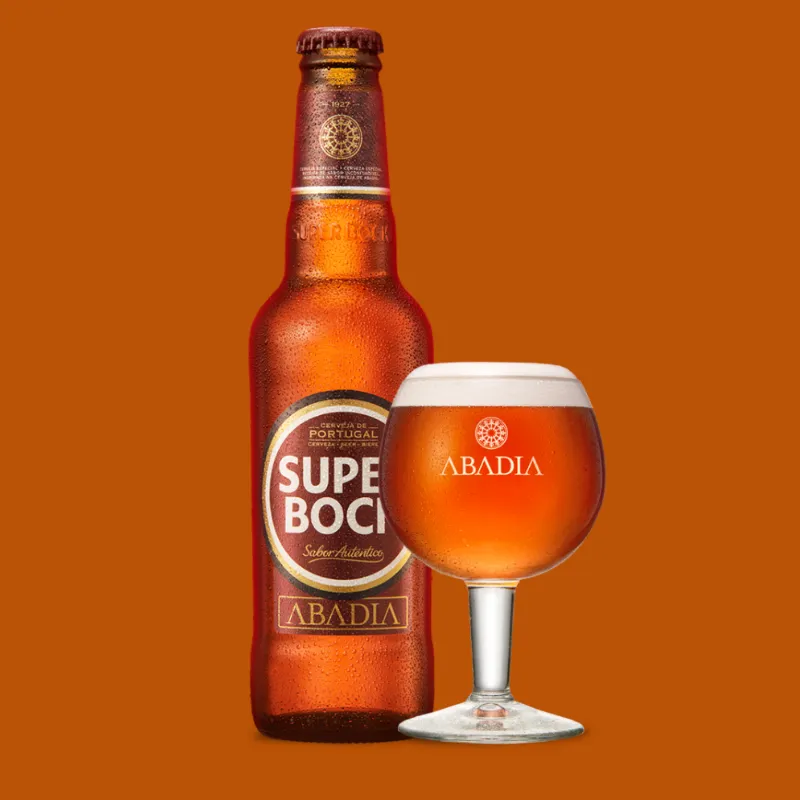 Cerveza Super Bock Abadia