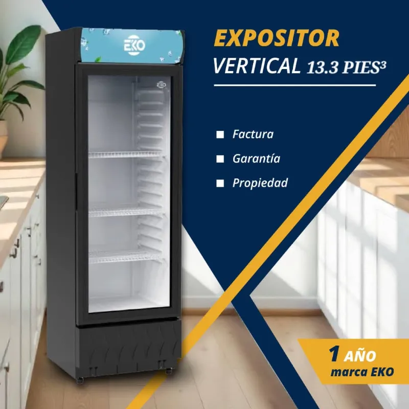  *Expositor Vertical de 13 Pies Marca EKO*