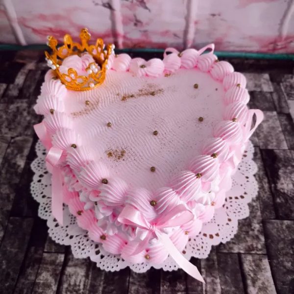 Cake con forma de Corazón