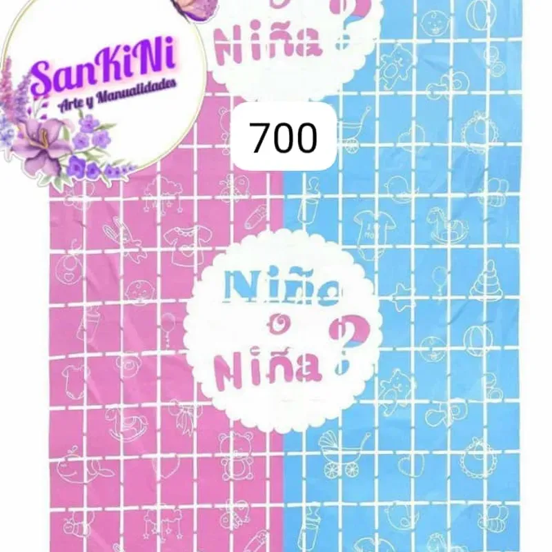 Cortinas para fiesta de revelación de sexo