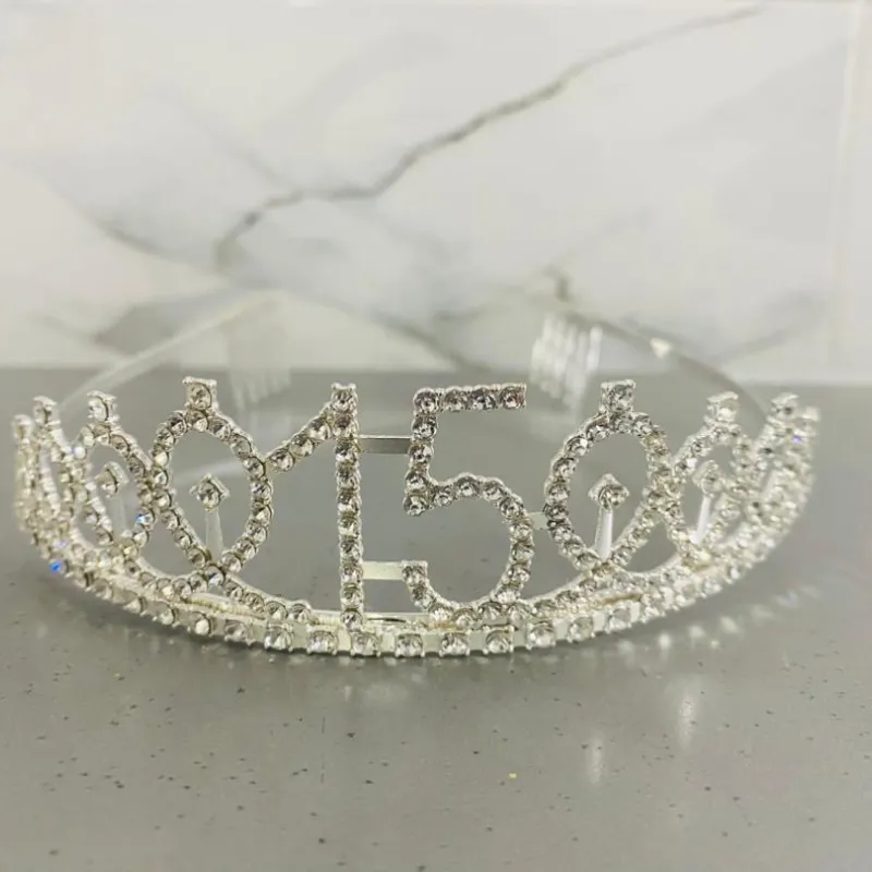 Corona Platiada de 15