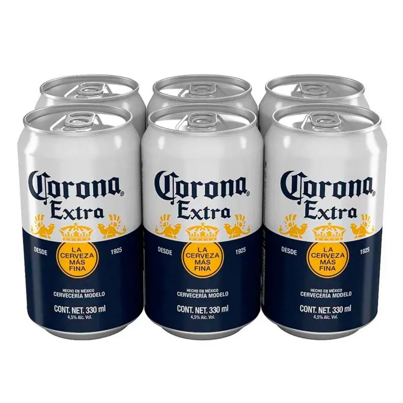 SIXPACK de Cerveza Corona (330ml)