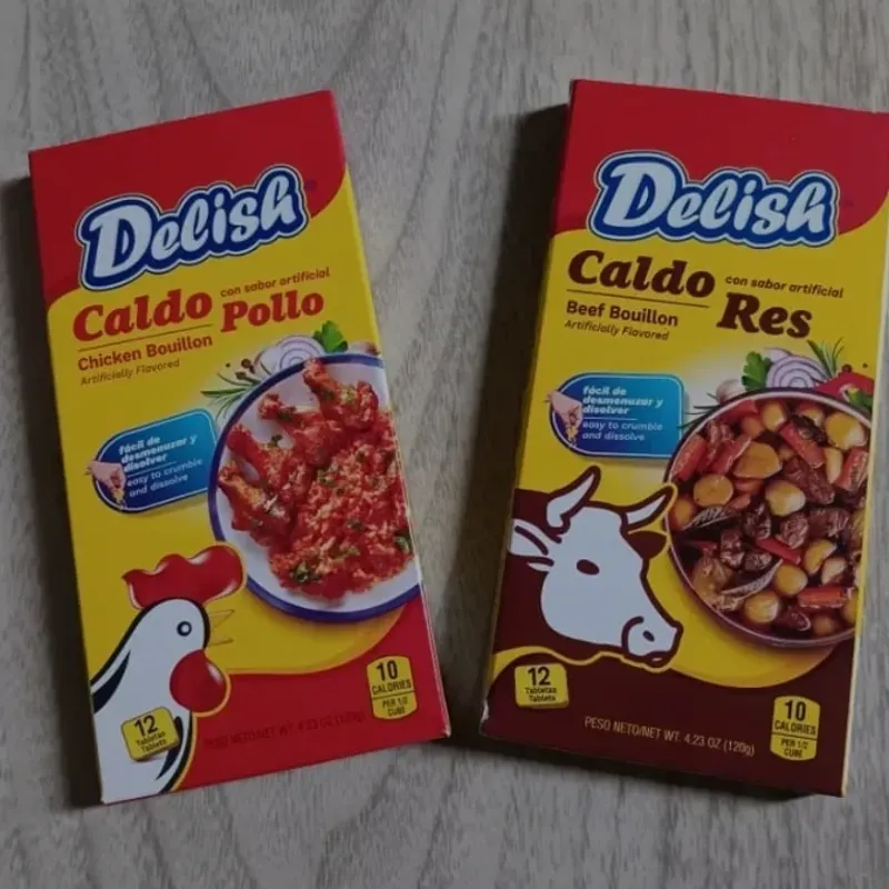 10 Cuadritos de Res y Pollo