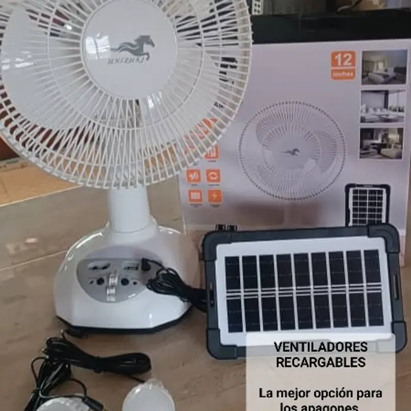 VENTILADORES RECARGABLES