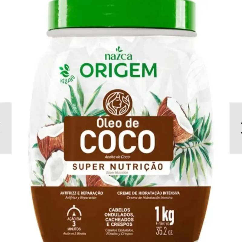 Crema hidratante con aceite de coco