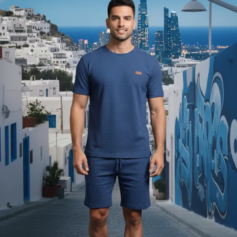 Conjunto de short de hombre