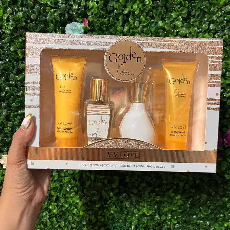 Set de perfumes y crema