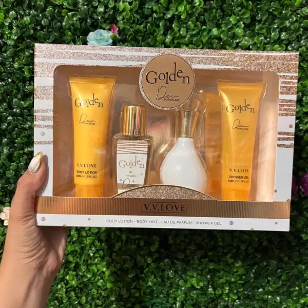 Set de perfumes y crema