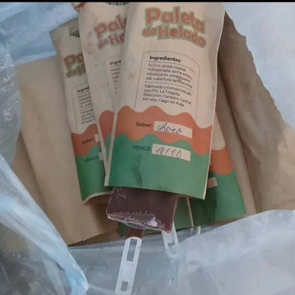 Paletas de helado