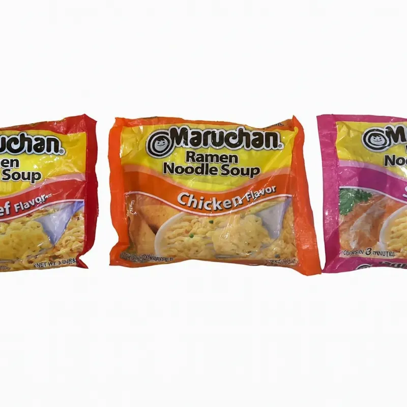 Maruchan ( pollo, res, camarón)