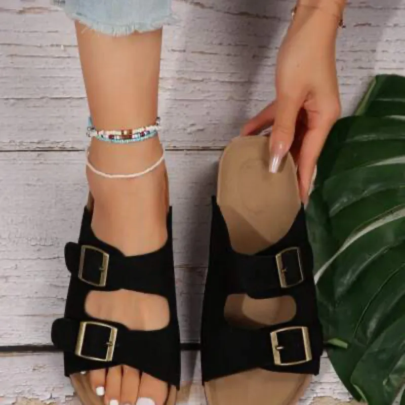 Sandalias Negras
