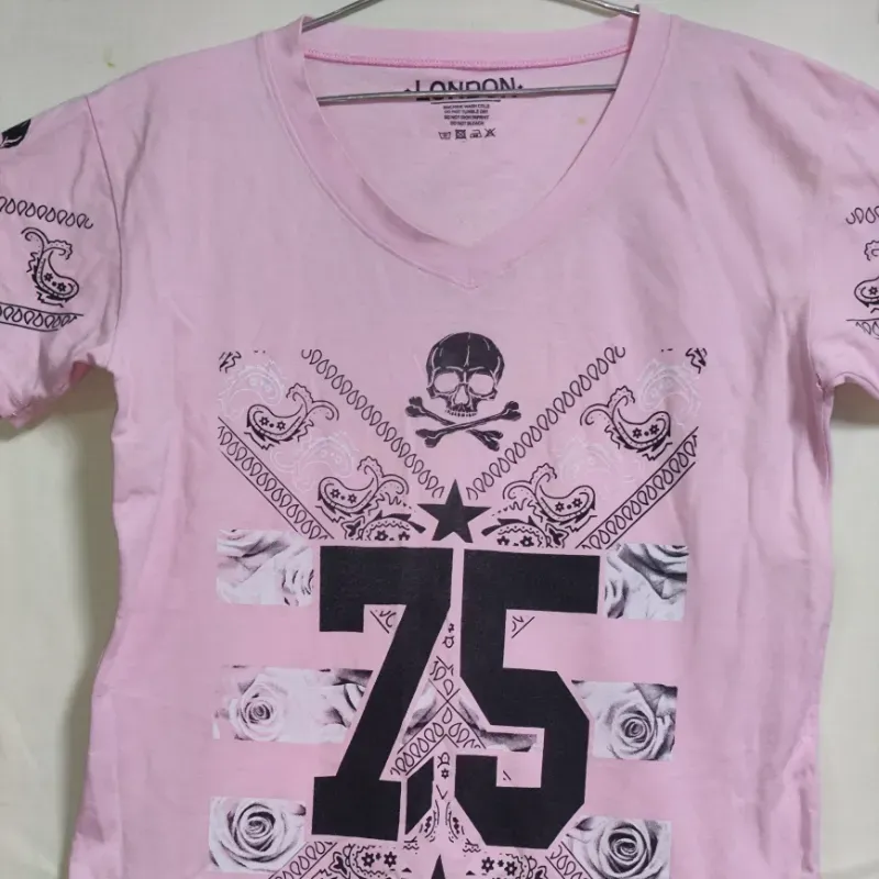 Pullover Rosado de Hombre Talla S