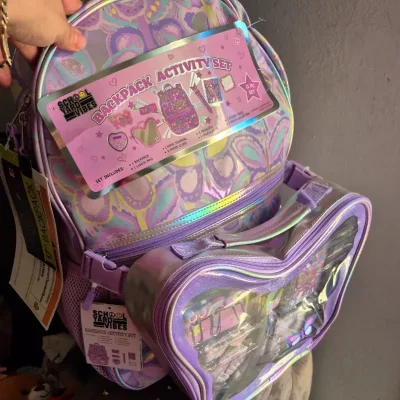 Hermoso mochila 11 piesas 