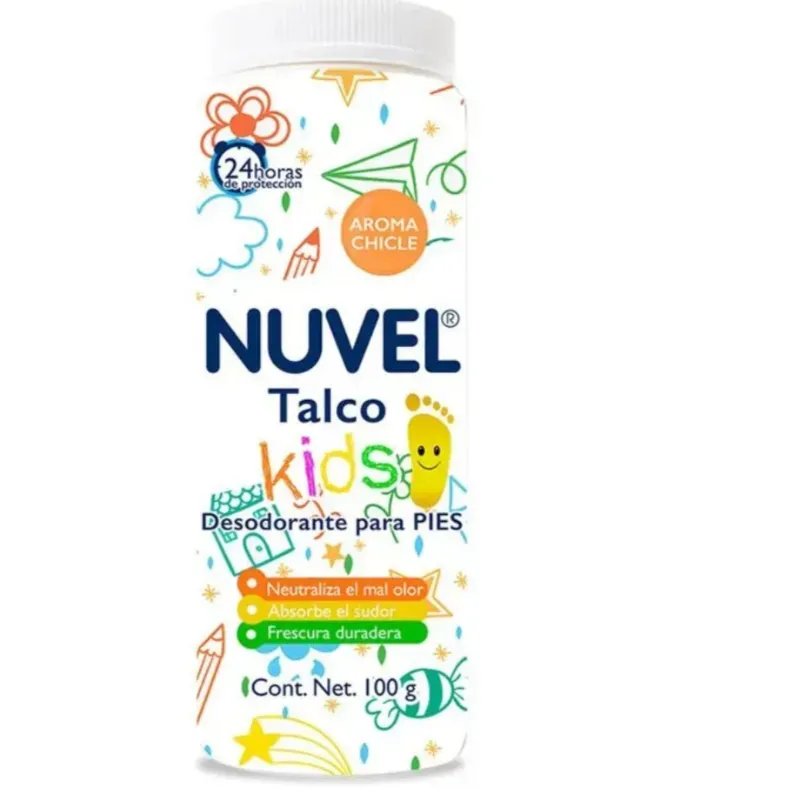 Talco para pies infantil