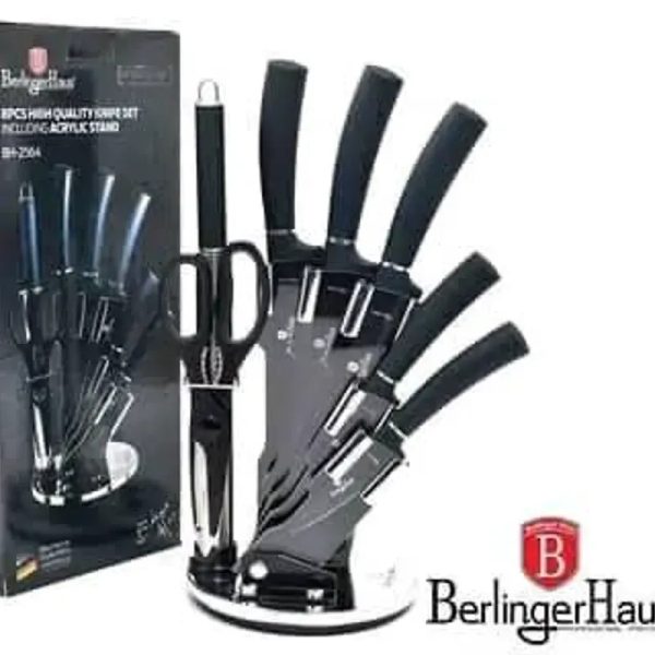 Set de cuchillos con tijera y lima de afilar cuchillos