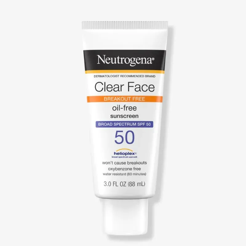 Protector solar facial  Neutrogena SPF 50