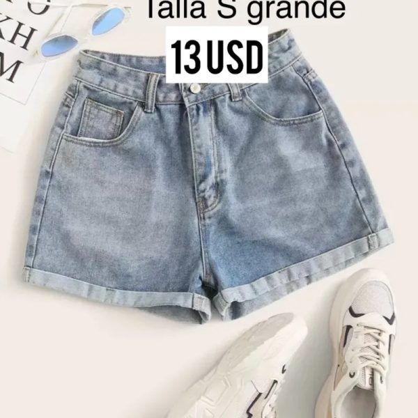 Short de mezclilla