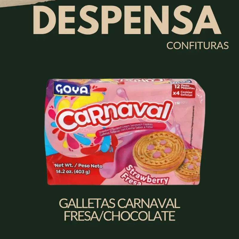 Galletas Carnaval