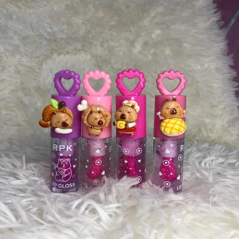 Lip Gloss Llavero Capibara