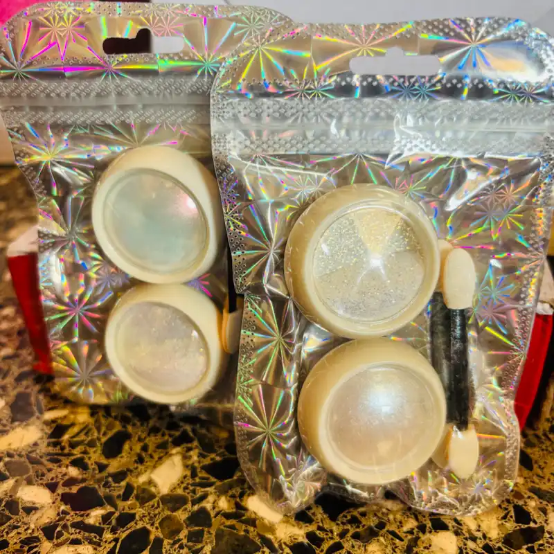 Efecto aurora con efecto azúcar