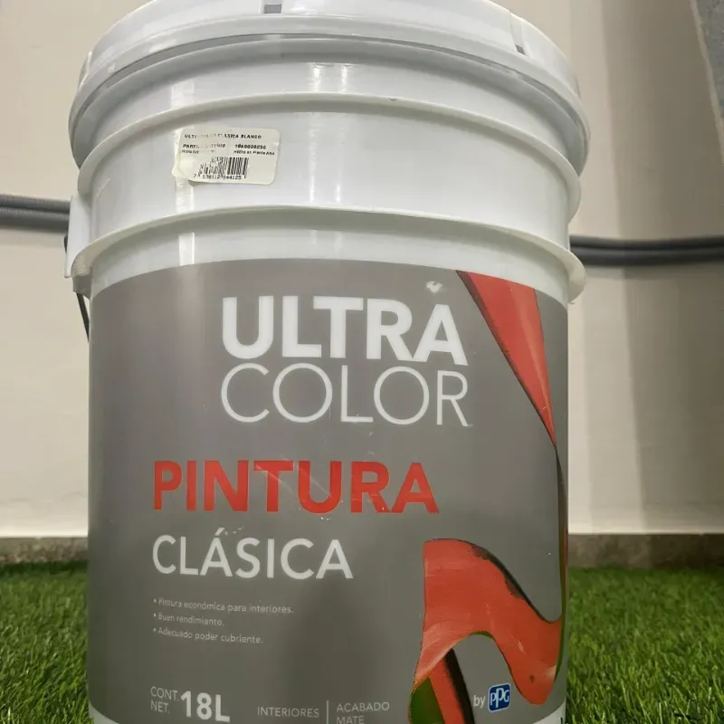 Pintura de vinil blanca