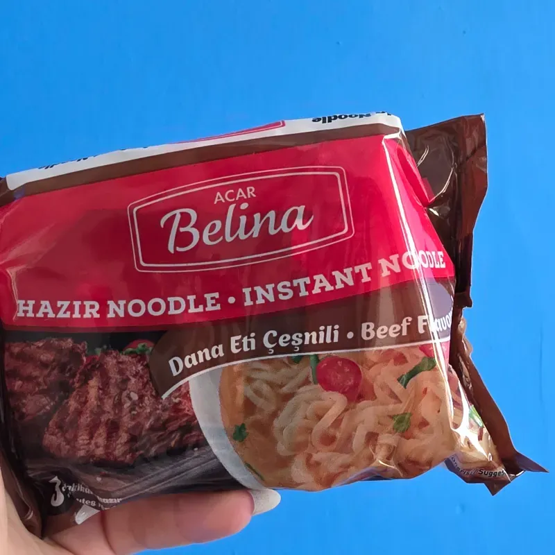 Sopa Instantánea de Res