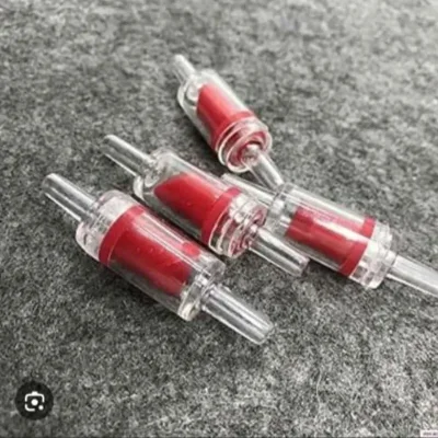 Válvula de retención para bomba de aire de acuario