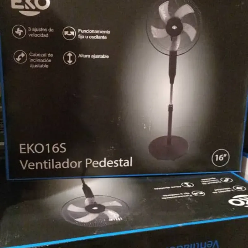 Ventilador pedestal 16"