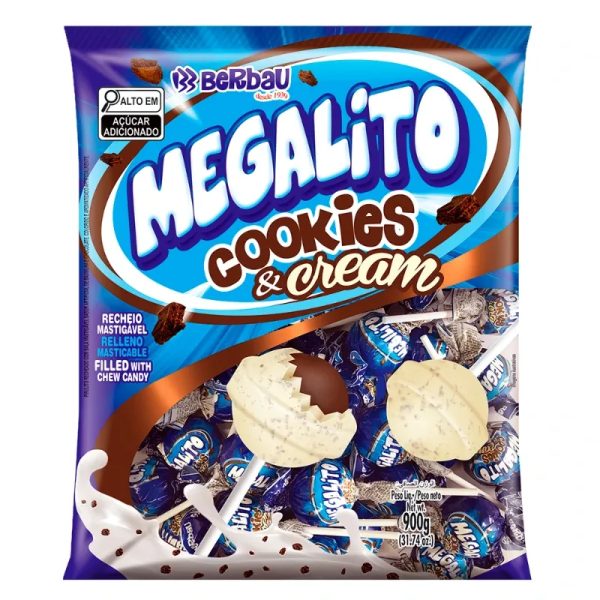 CHUPA CHUPA MEGALITO COOKIES AND CREAM