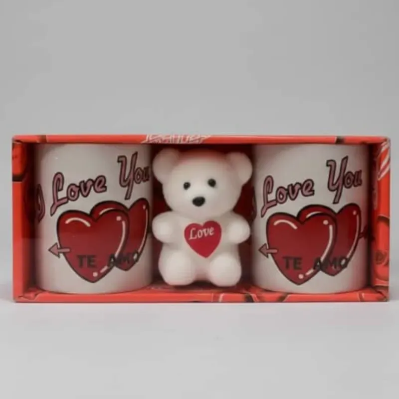 Set de 2 jarras con osito