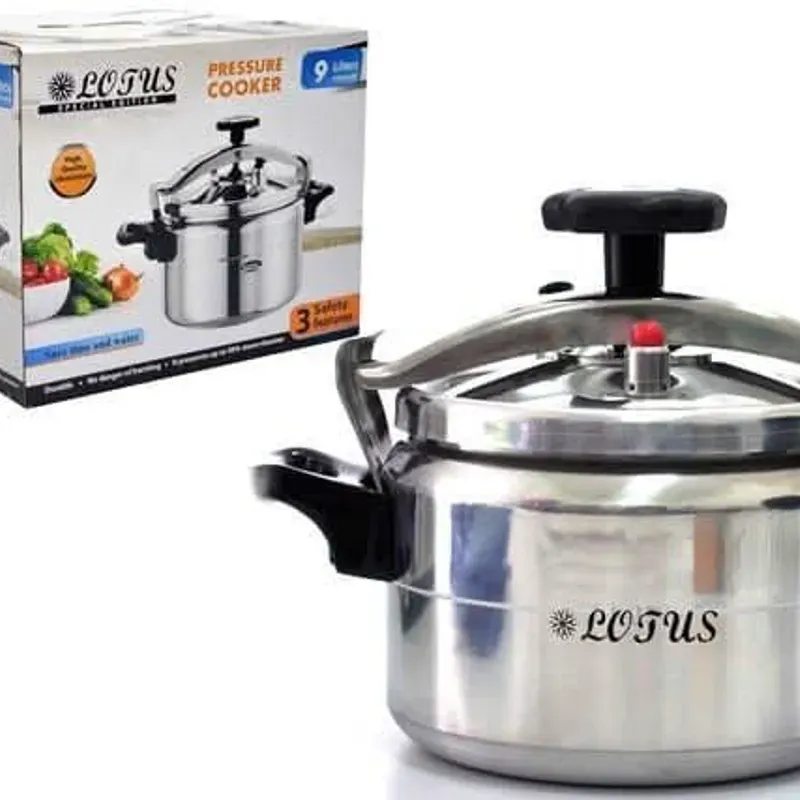 *Olla de Presión Lotus de 9 Litros* - ¡Cocina Rápido y Seguro! (55 usd)