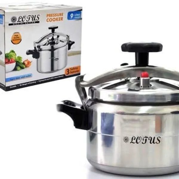 *Olla de Presión Lotus de 9 Litros* - ¡Cocina Rápido y Seguro! (55 usd)