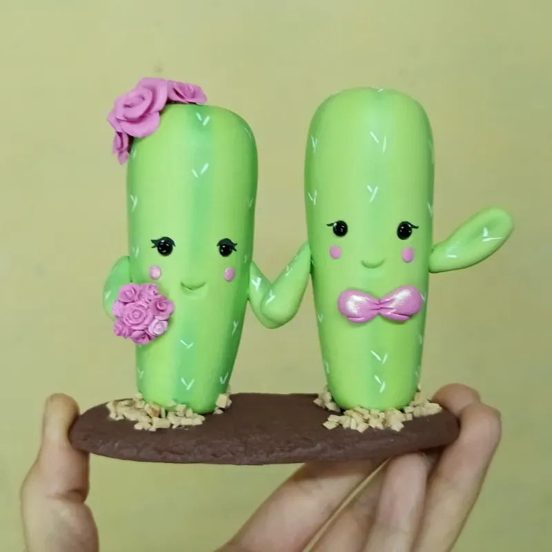 Pareja de cactus 