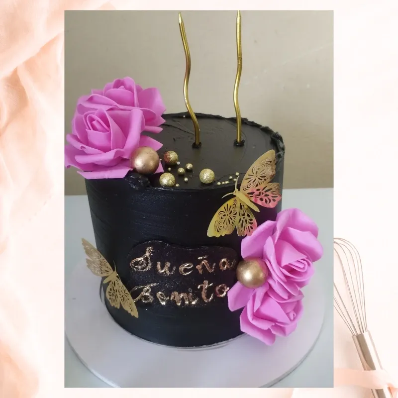 Cake en Ganache de chocolate