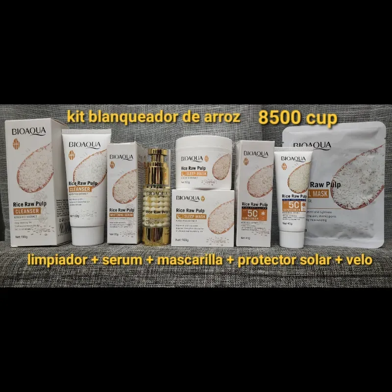 Kit blanqueador de arroz