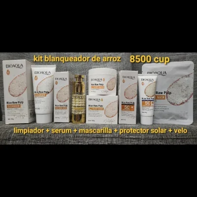 Kit blanqueador de arroz