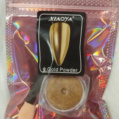 Efecto espejo dorado