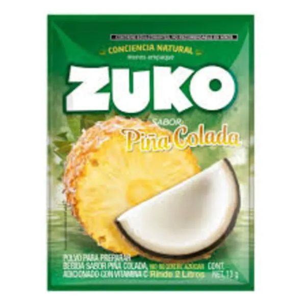 Refresco Instantáneo Zuko Piña Colada 2lts