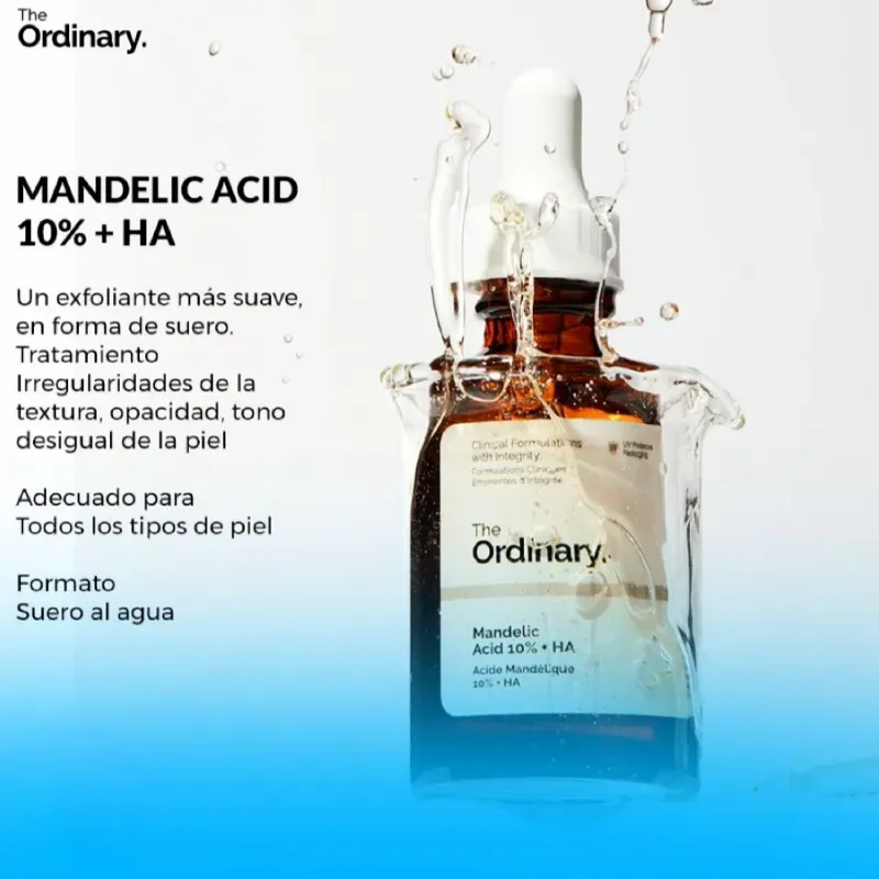 The Ordinary Mandelic Acid 10% + HA | Ácido Mandélico