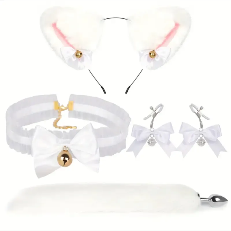 Conjunto Kawaii Blanco. 