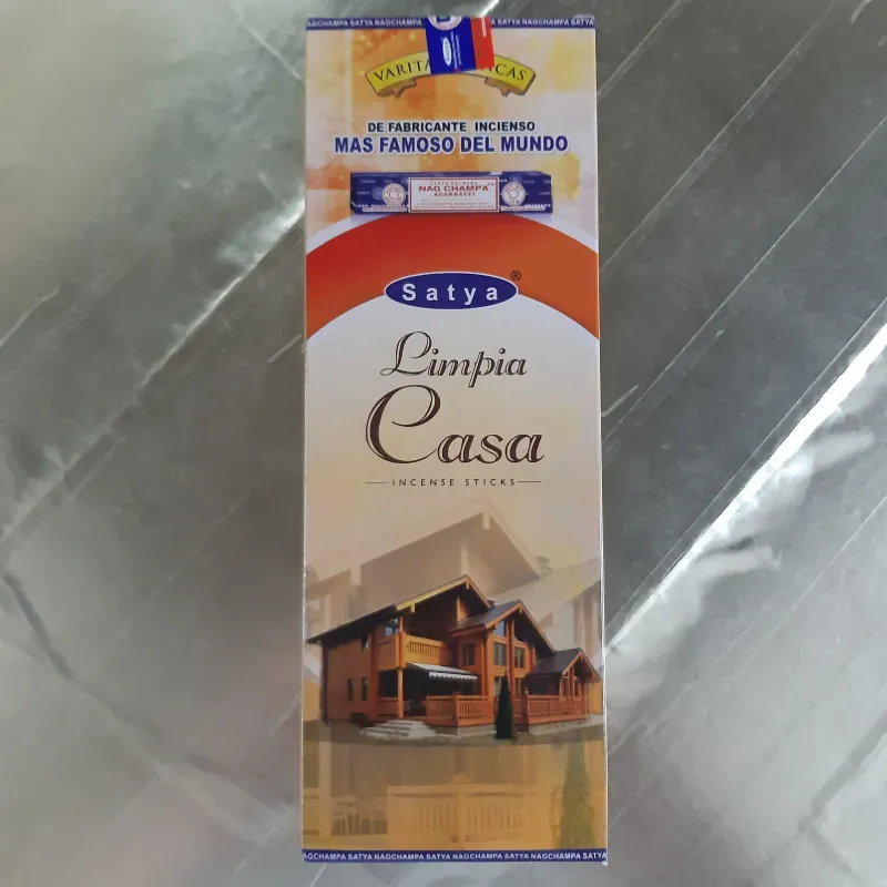 INCIENSO LIMPIA CASA 20 UNIDADES