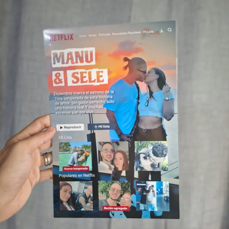 Poster estilo Netflix